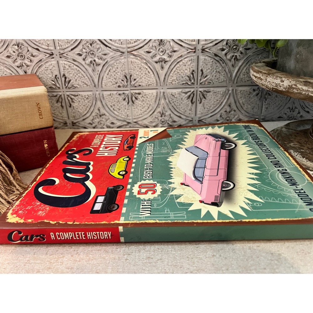 Cars A Complete History 50 Easy-to-Make 3D Models Simon Heptinstall Book - Picture 3 of 5